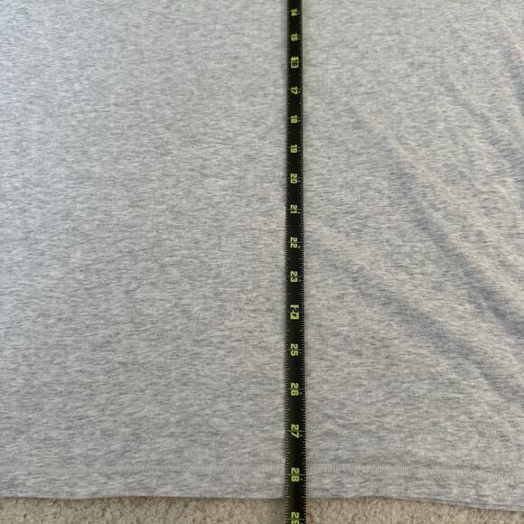 SKIMS Heather Gray Boyfriend Tee 4X T Shirt Short Sleeve Minimalist Cozy Stretch - Picture 7 of 10